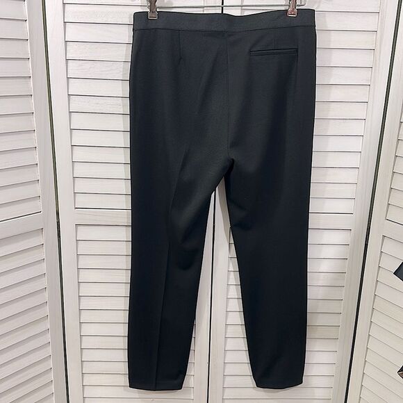 Ivanka Trump Ankle Pants Size 10 Black Stretch - Picture 7 of 10